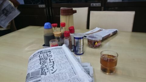 やしろ食堂の麦茶