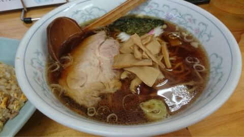 中華みんみんの醤油ラーメン