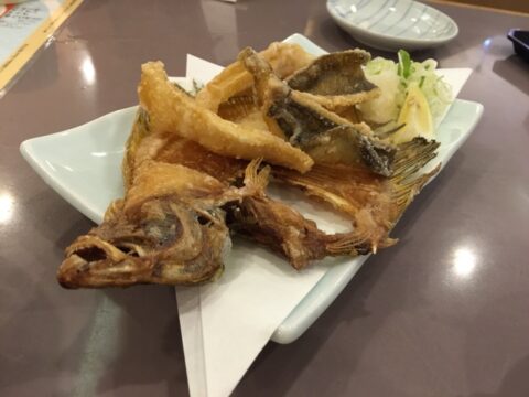 とんでんの鰈から揚げ