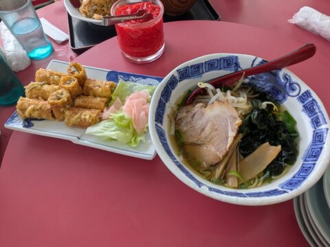 仙楽の子供用ラーメン