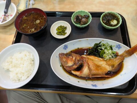 いちますのキンキ煮魚定食(全体)