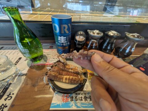 まるは食堂柳橋はなれの蝦蛄！これが旨い！！