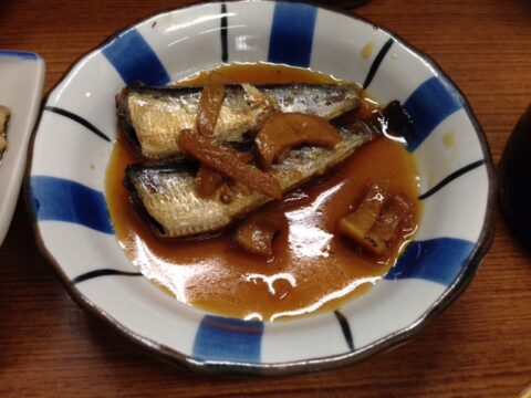 食堂魚源のハモとカレイの刺身
