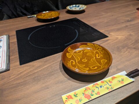 ゆうなんぎい東桜別邸の半個室テーブルとうめーし