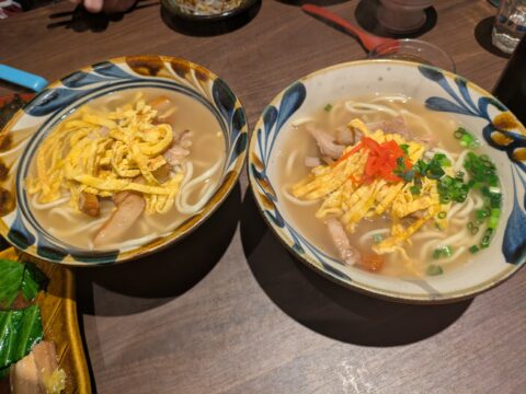 ゆうなんぎい東桜別邸の沖縄そば